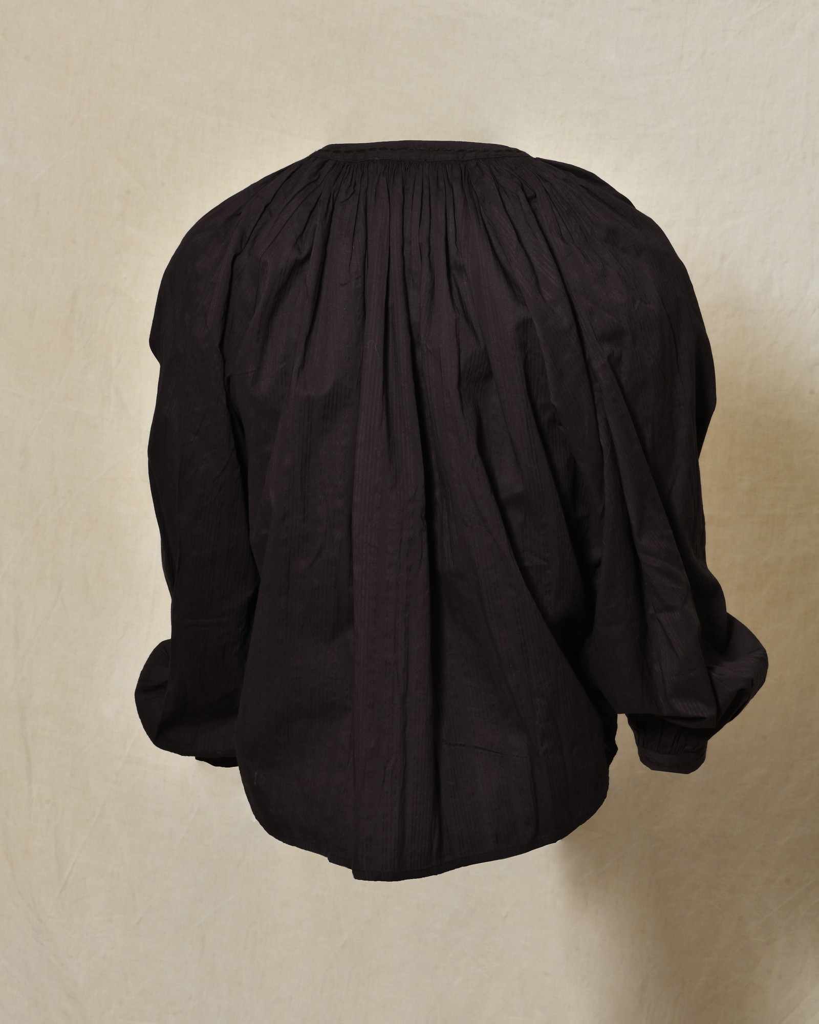 Blouse en coton marron Diega