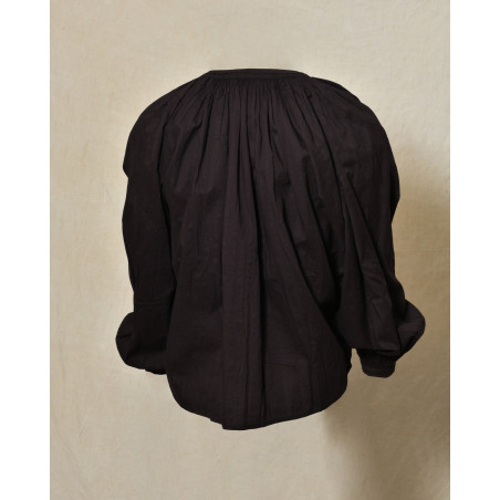 Blouse en coton marron Diega