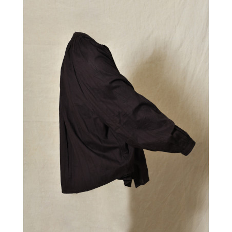 Blouse en coton marron Diega