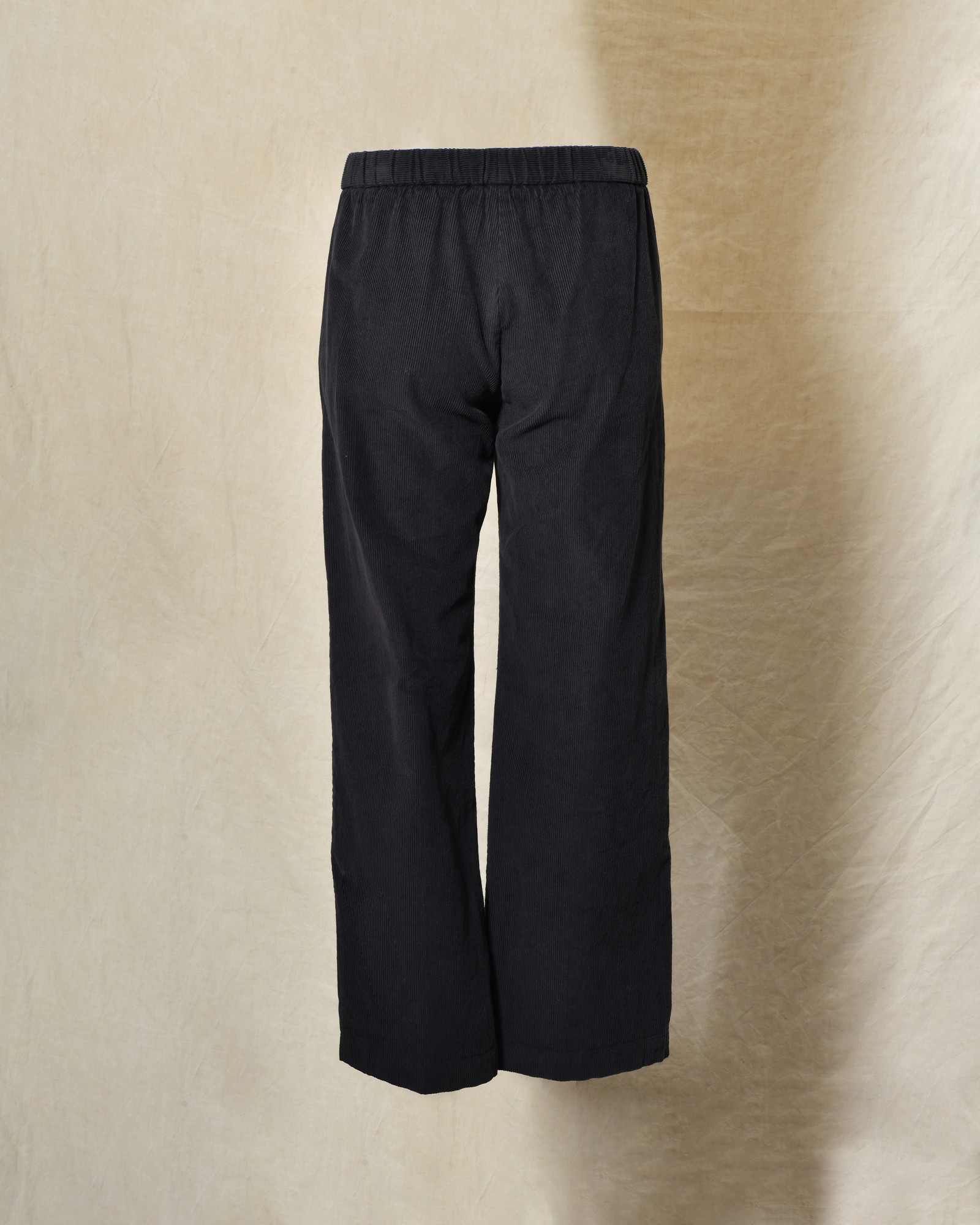 Pantalon en velours côtelé bleu marine Diega