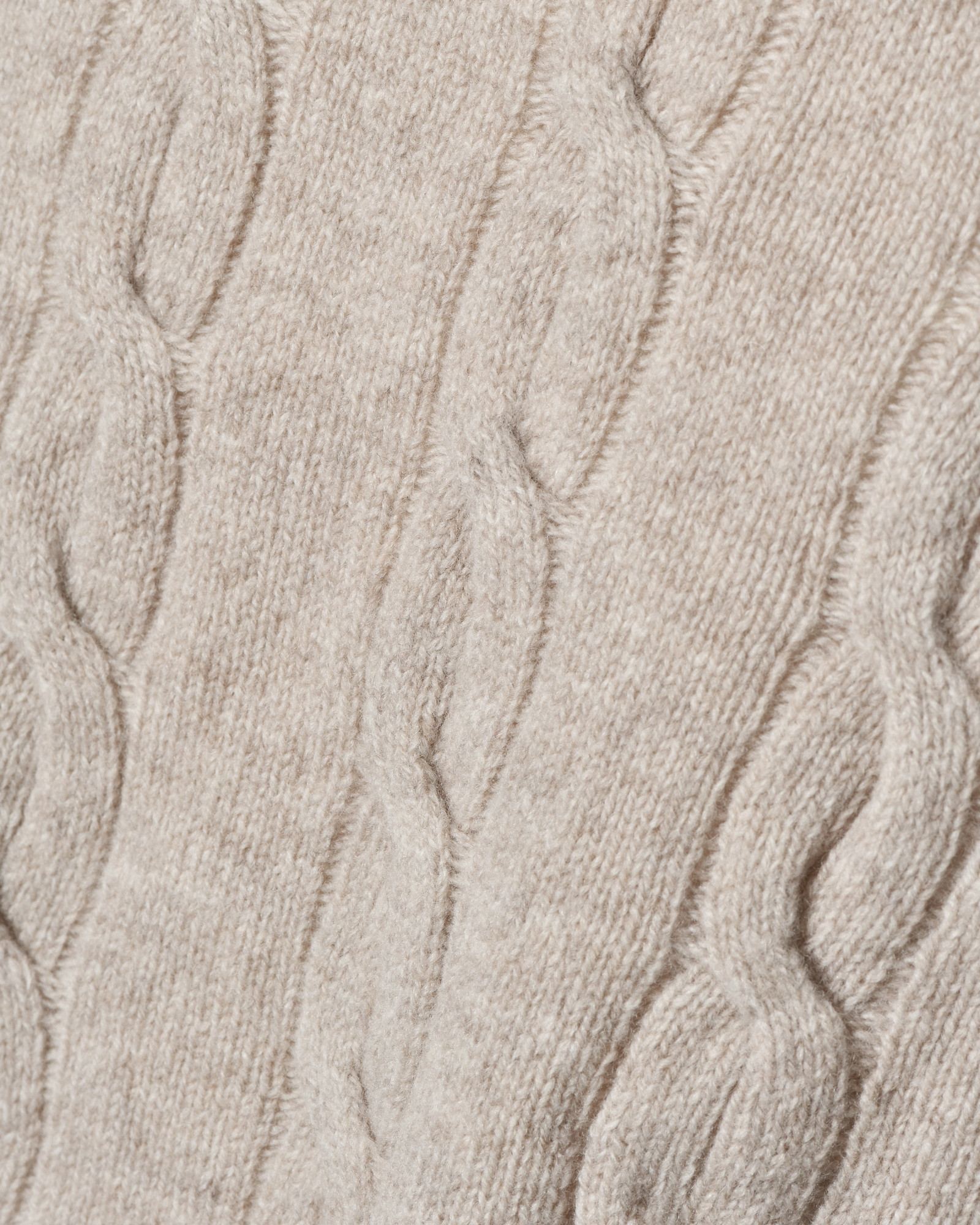Pull en laine sans manche beige Diega