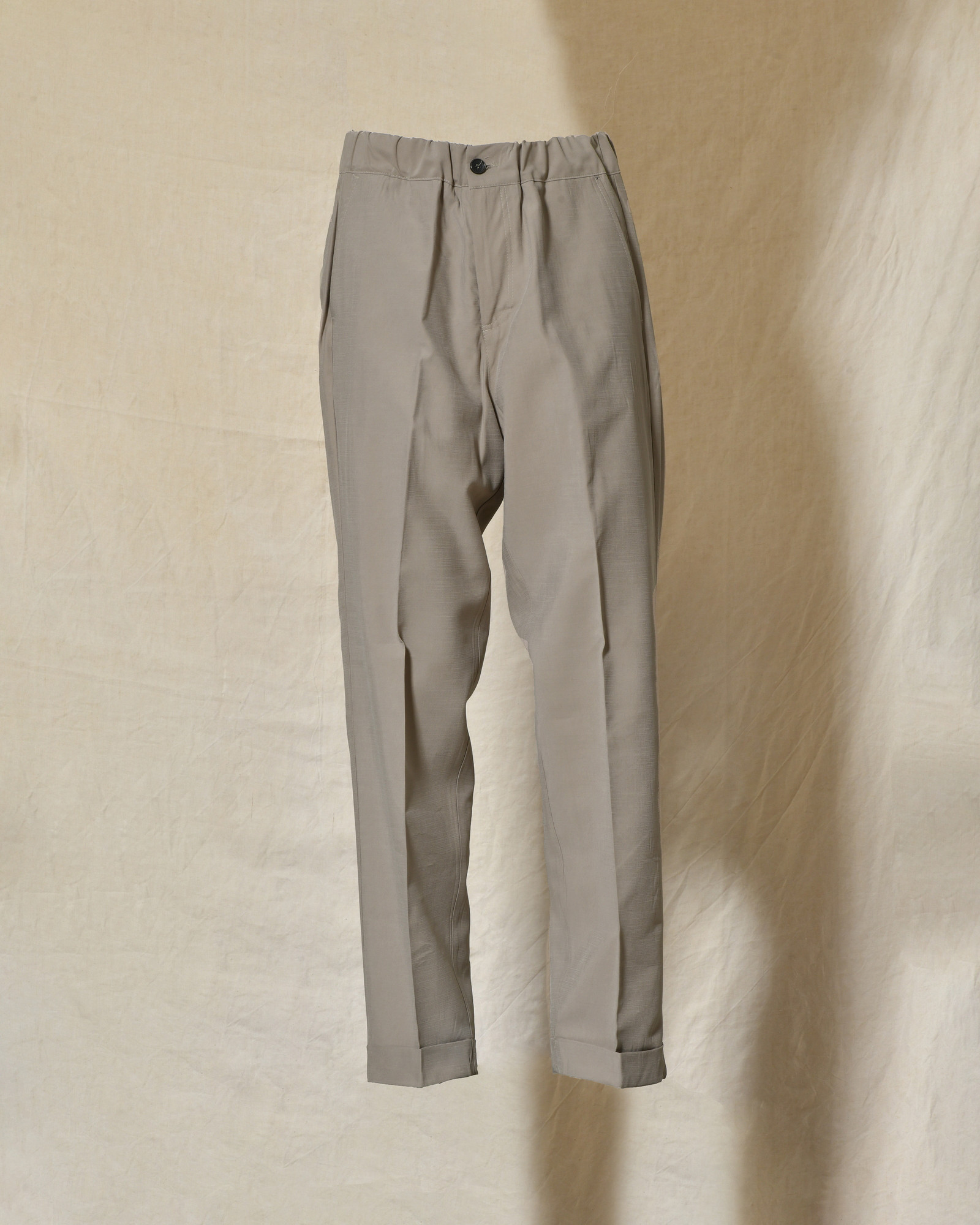 Pantalon à pinces taupe Over-D