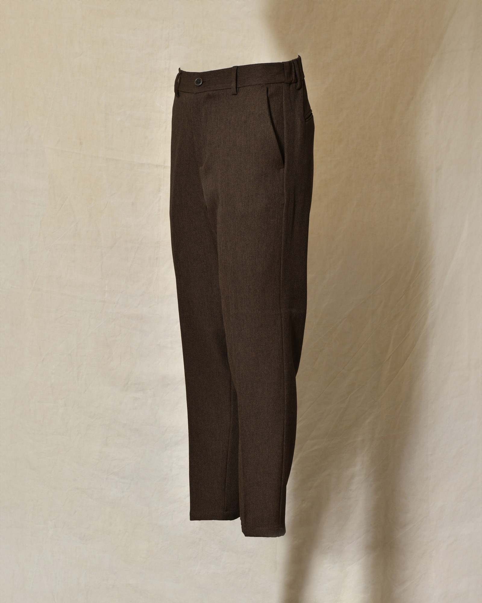 Pantalon tapered marron Over-D