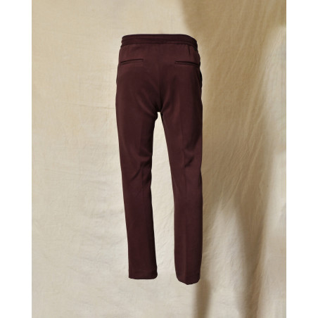 Pantalon slim bordeaux Over-D