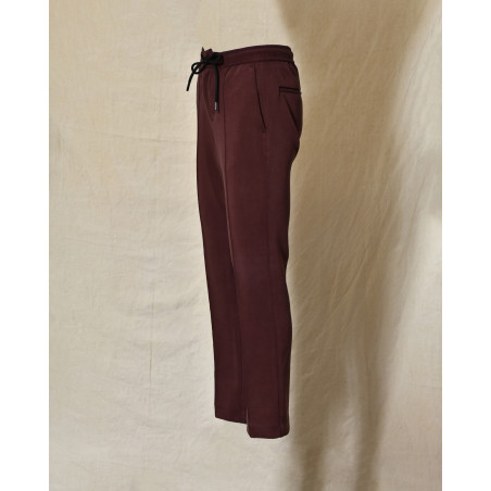 Pantalon slim bordeaux Over-D