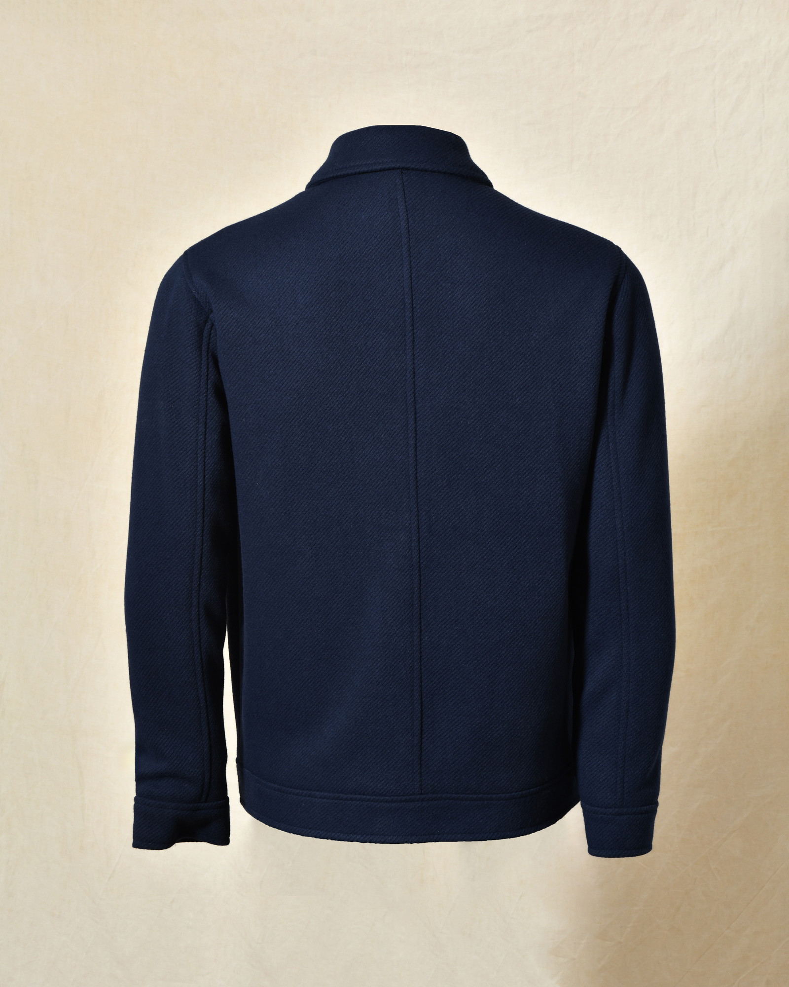 Veste zippée bleu marine Over-D