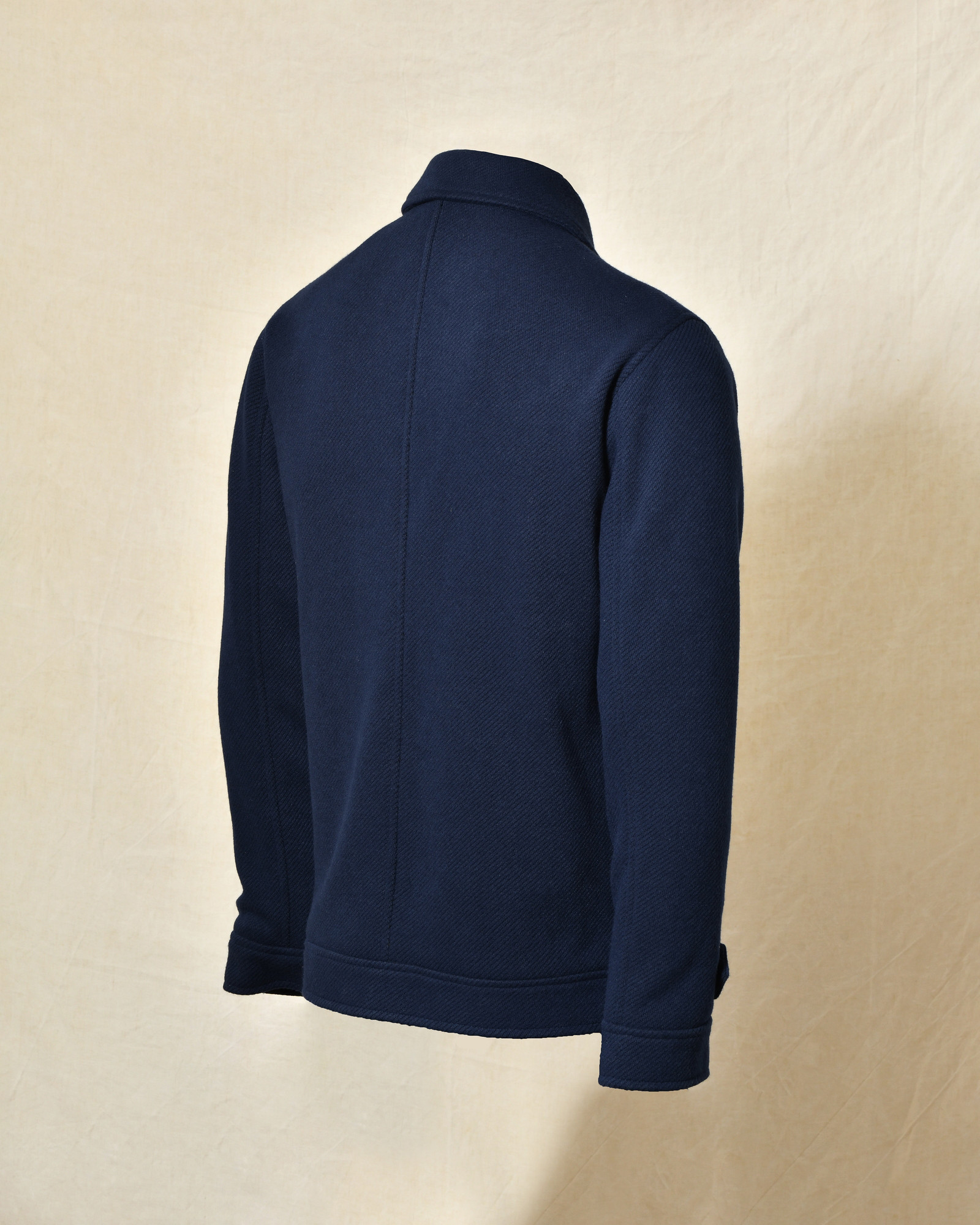 Veste zippée bleu marine Over-D