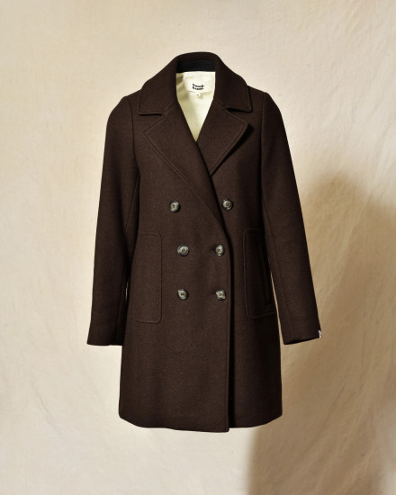 Trench coat en laine marron Trench & Coat