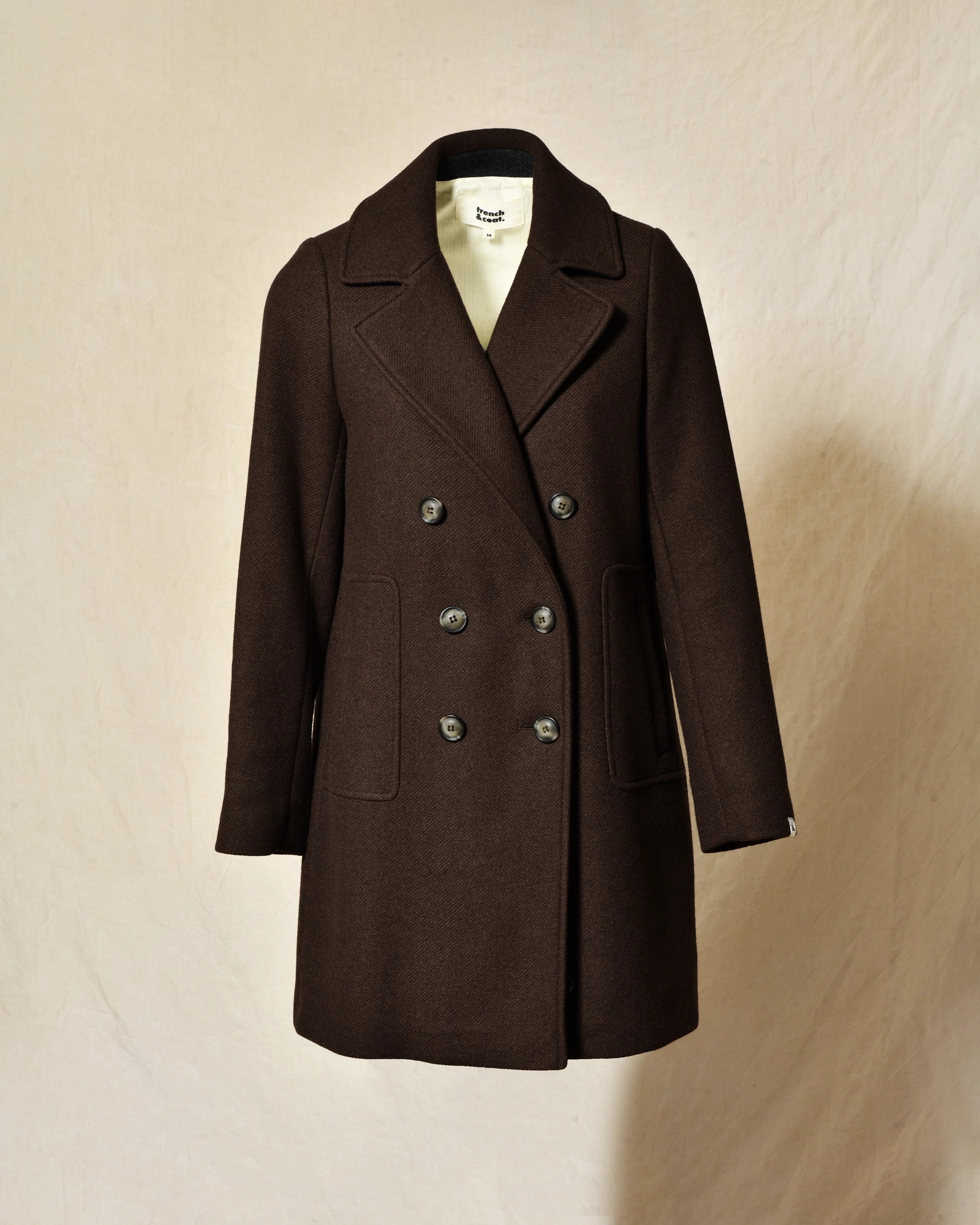 Trench coat en laine marron Trench & Coat