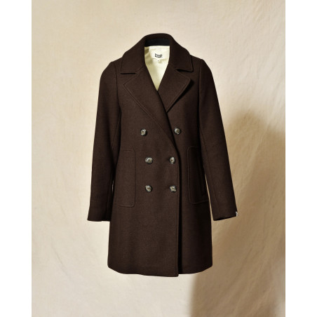 Trench coat en laine marron Trench & Coat
