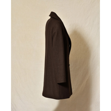 Trench coat en laine marron Trench & Coat