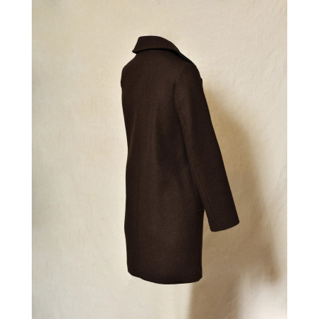 Trench coat en laine marron Trench & Coat