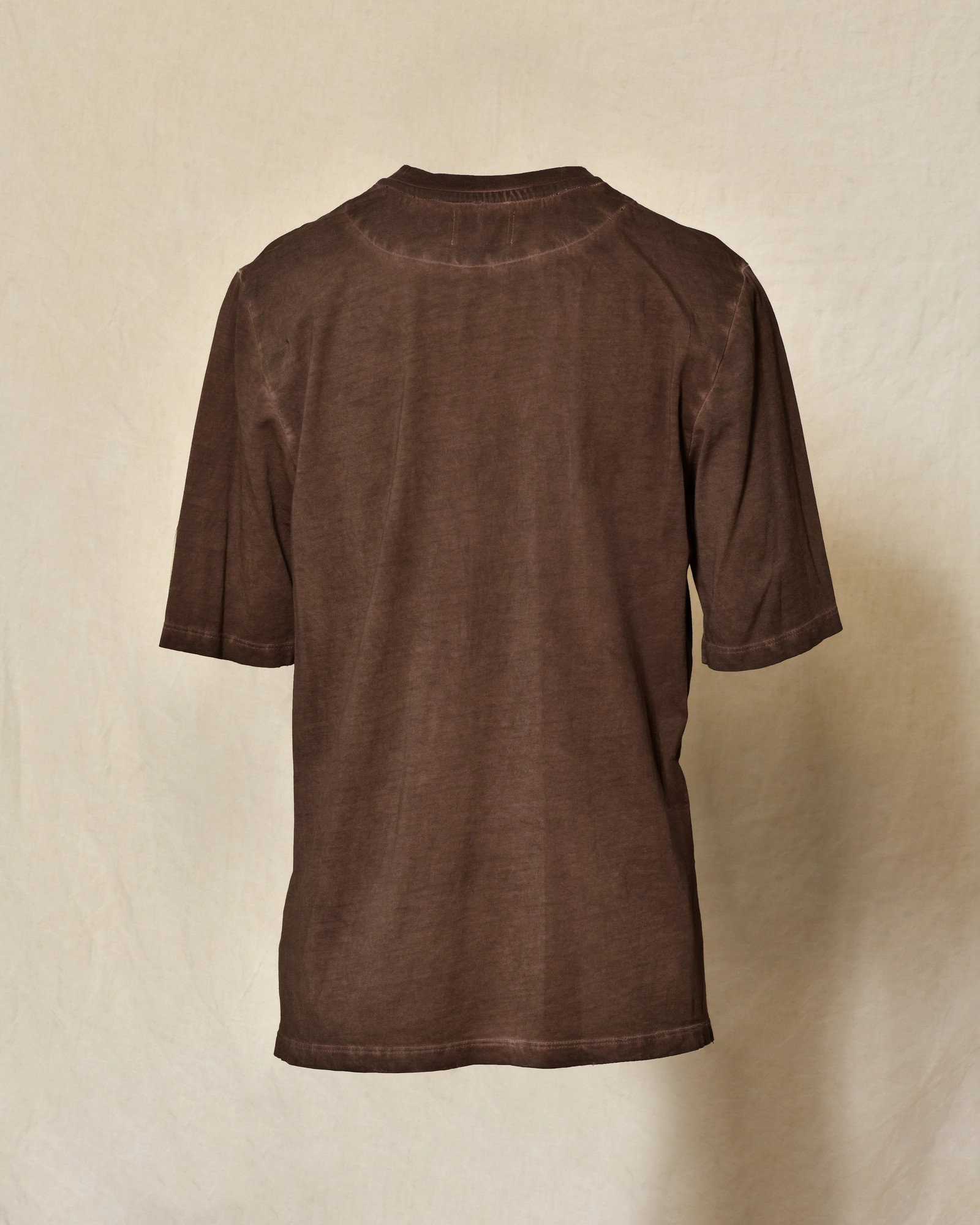 T-shirt marron à motifs floraux brodés Front Street