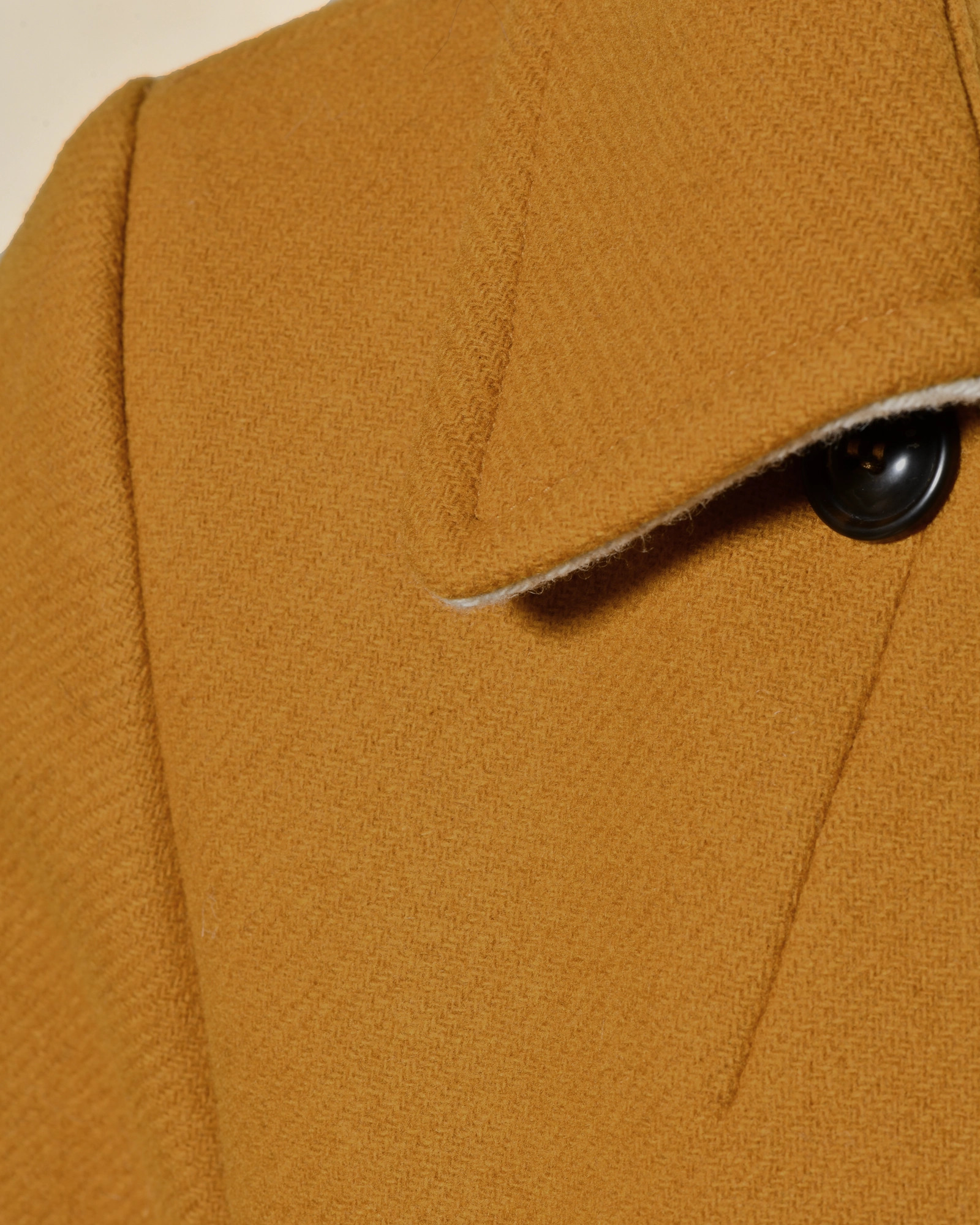 Manteau caban jaune moutarde Trench & Coat