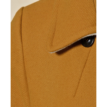 Manteau caban jaune moutarde Trench & Coat