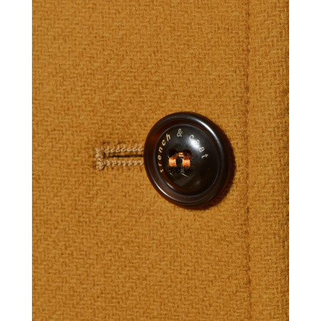 Manteau caban jaune moutarde Trench & Coat