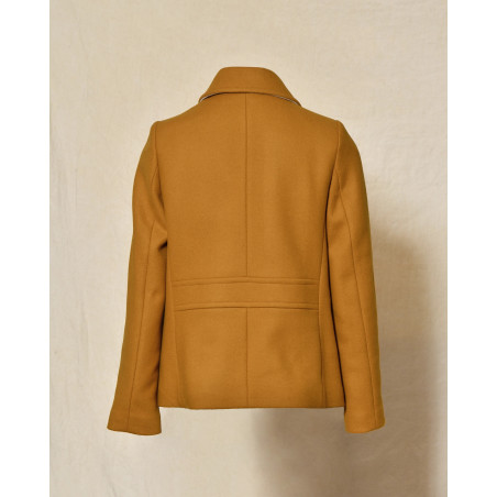 Manteau caban jaune moutarde Trench & Coat