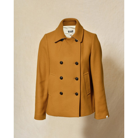 Manteau caban jaune moutarde Trench & Coat