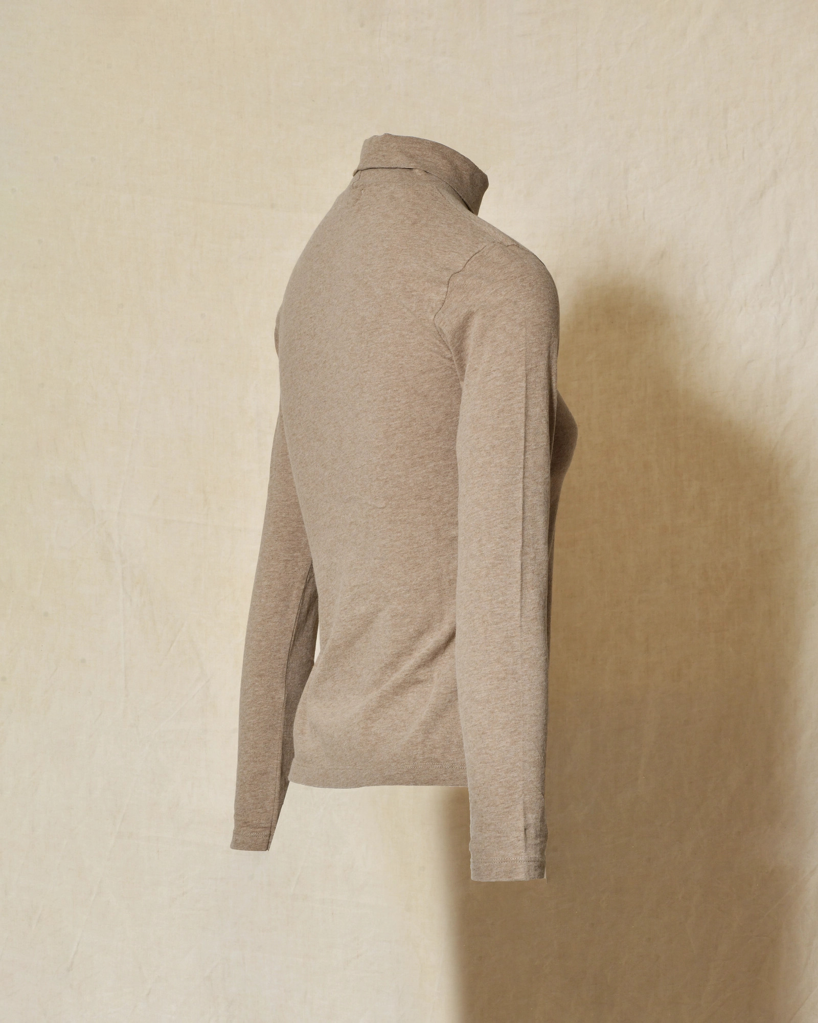 T-shirt à col roulé beige Diega