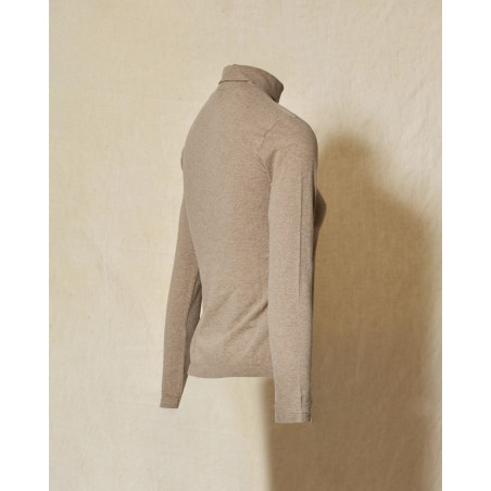 T-shirt à col roulé beige Diega
