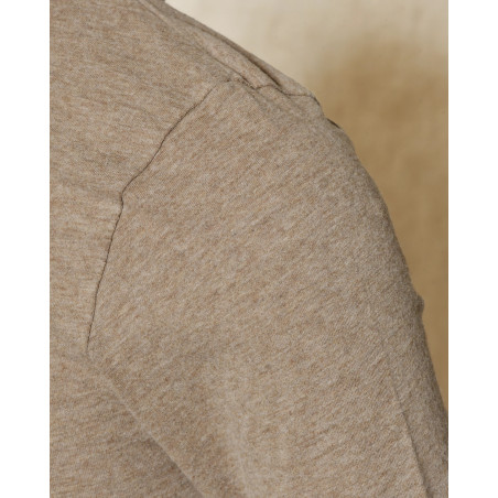 T-shirt à col roulé beige Diega