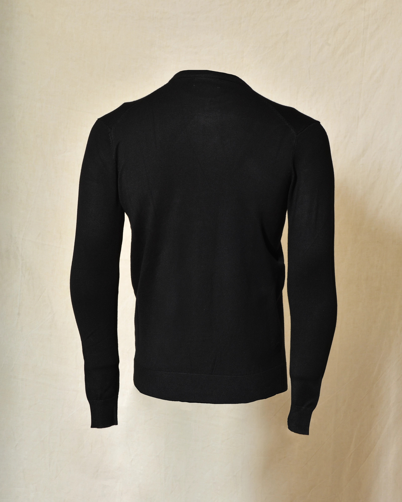 Pull en maille noir Over-D