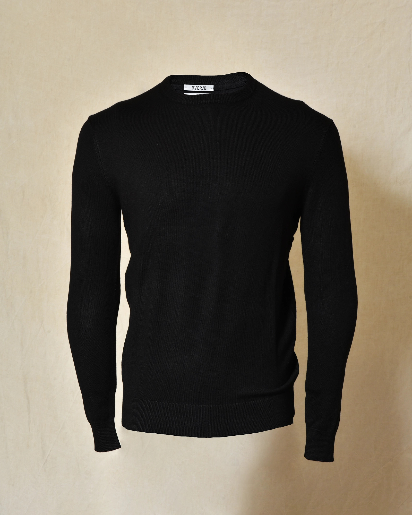 Pull en maille noir Over-D