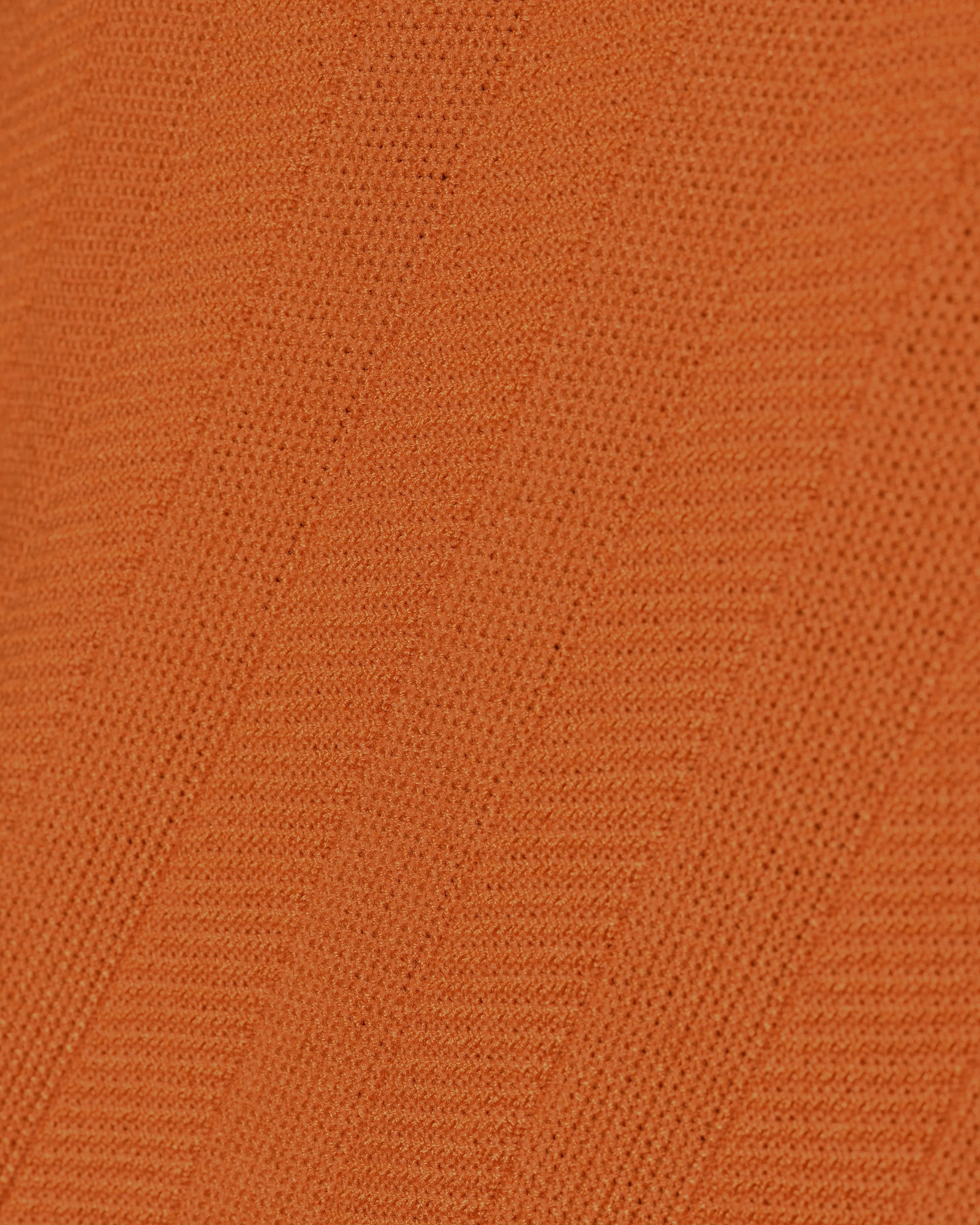 Pull en maille orange contrastant Over-D