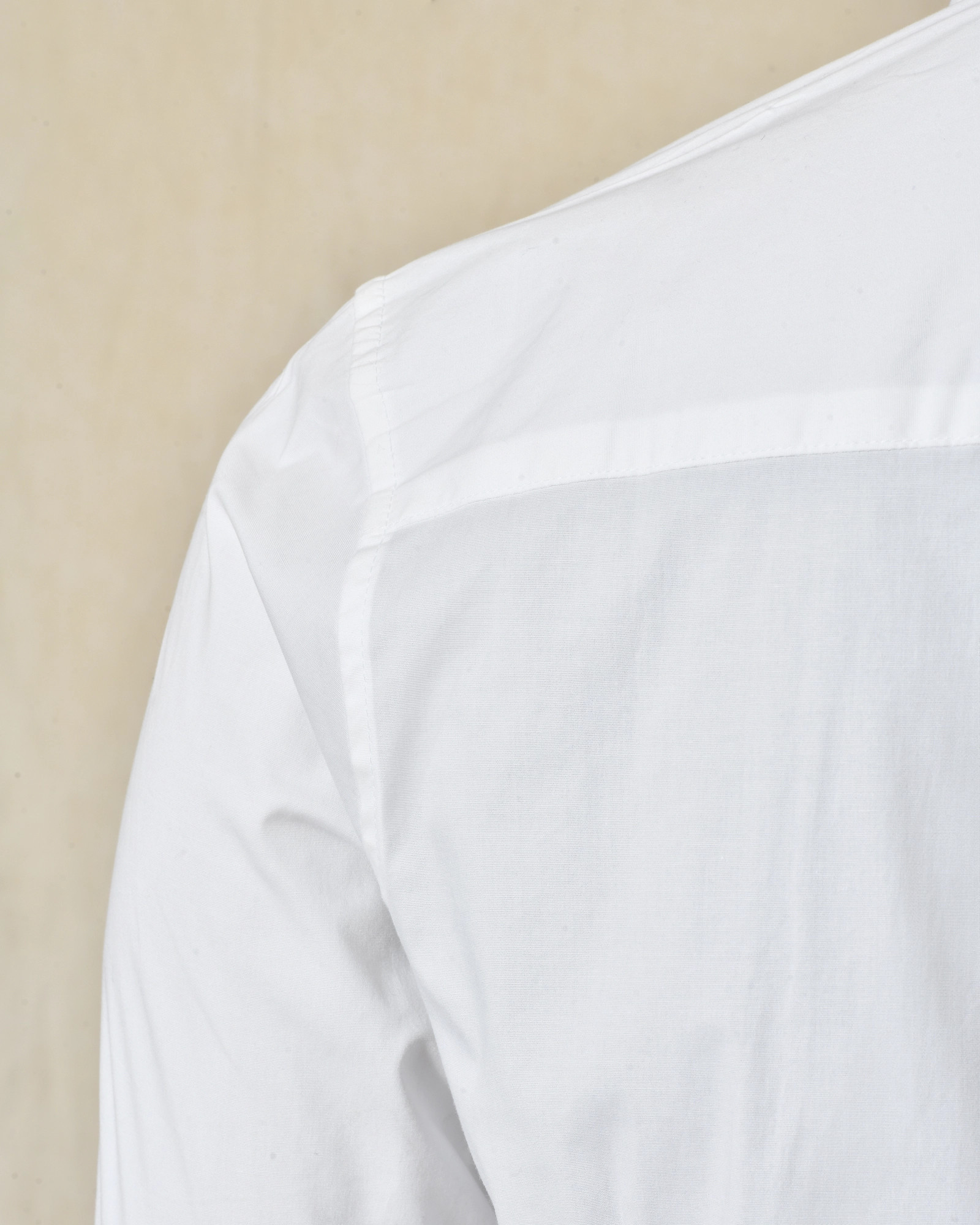 Chemise en coton blanche Over-D