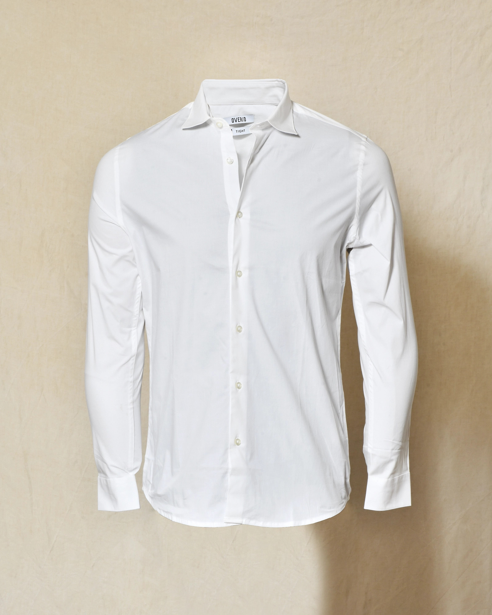 Chemise en coton blanche Over-D