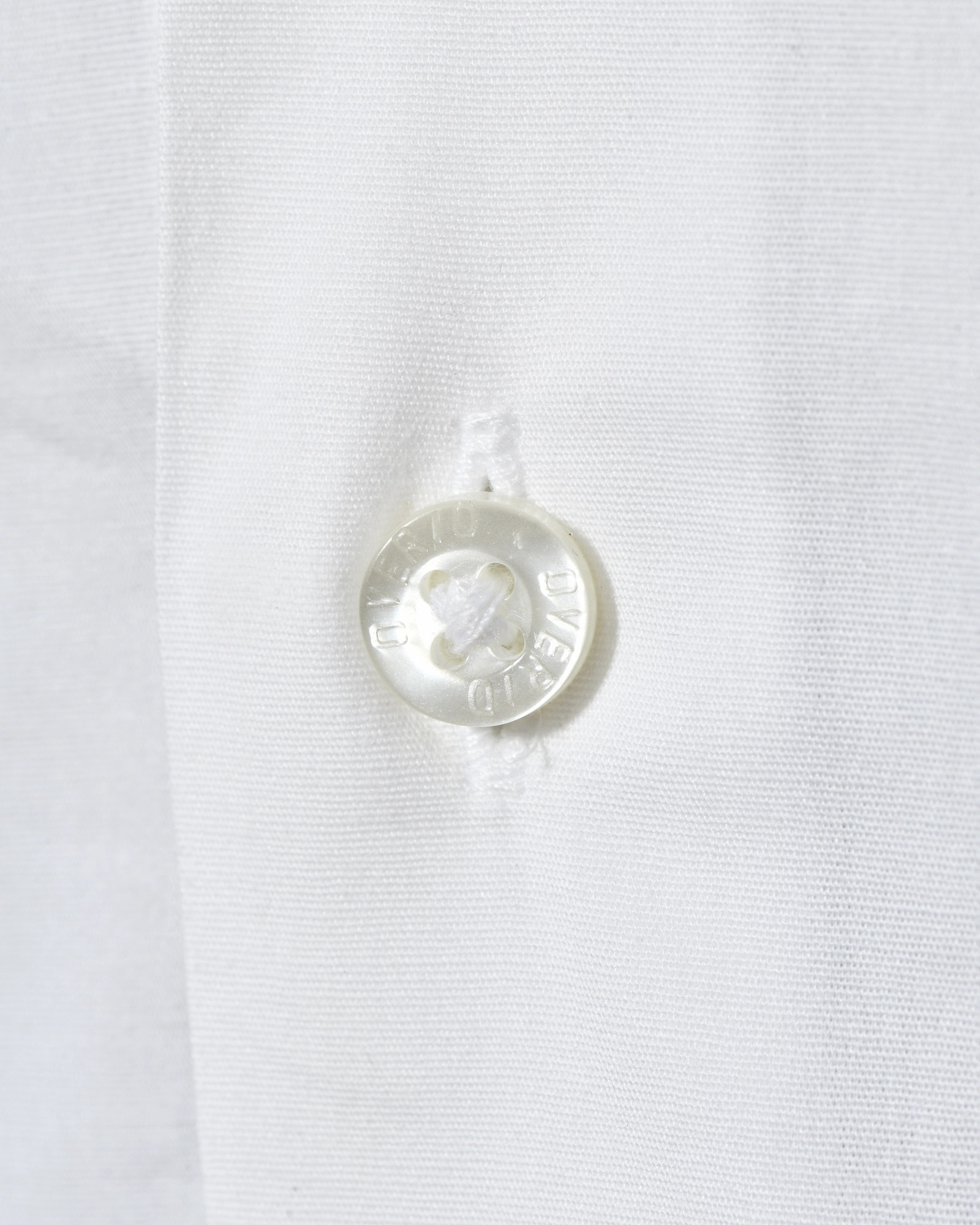 Chemise en coton blanche Over-D