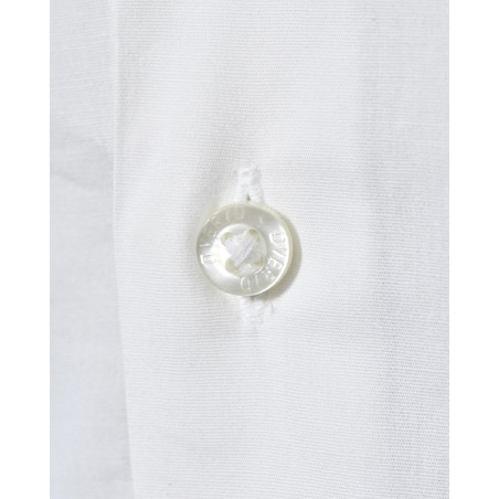 Chemise en coton blanche Over-D