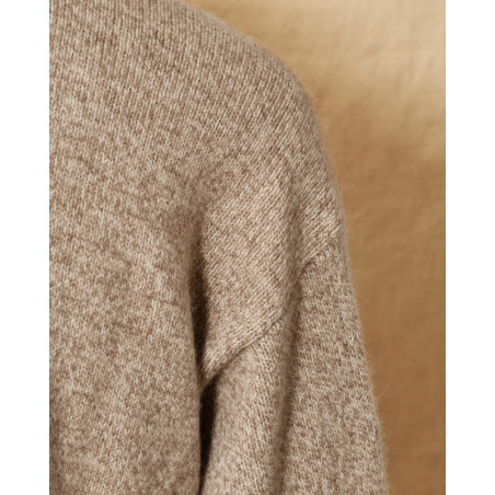 Cardigan en maille beige Ma Petite Capsule