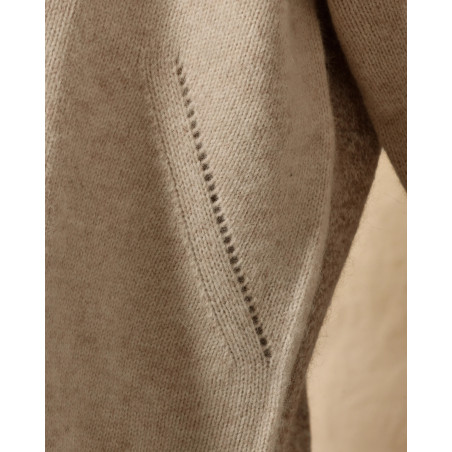 Cardigan en maille beige Ma Petite Capsule