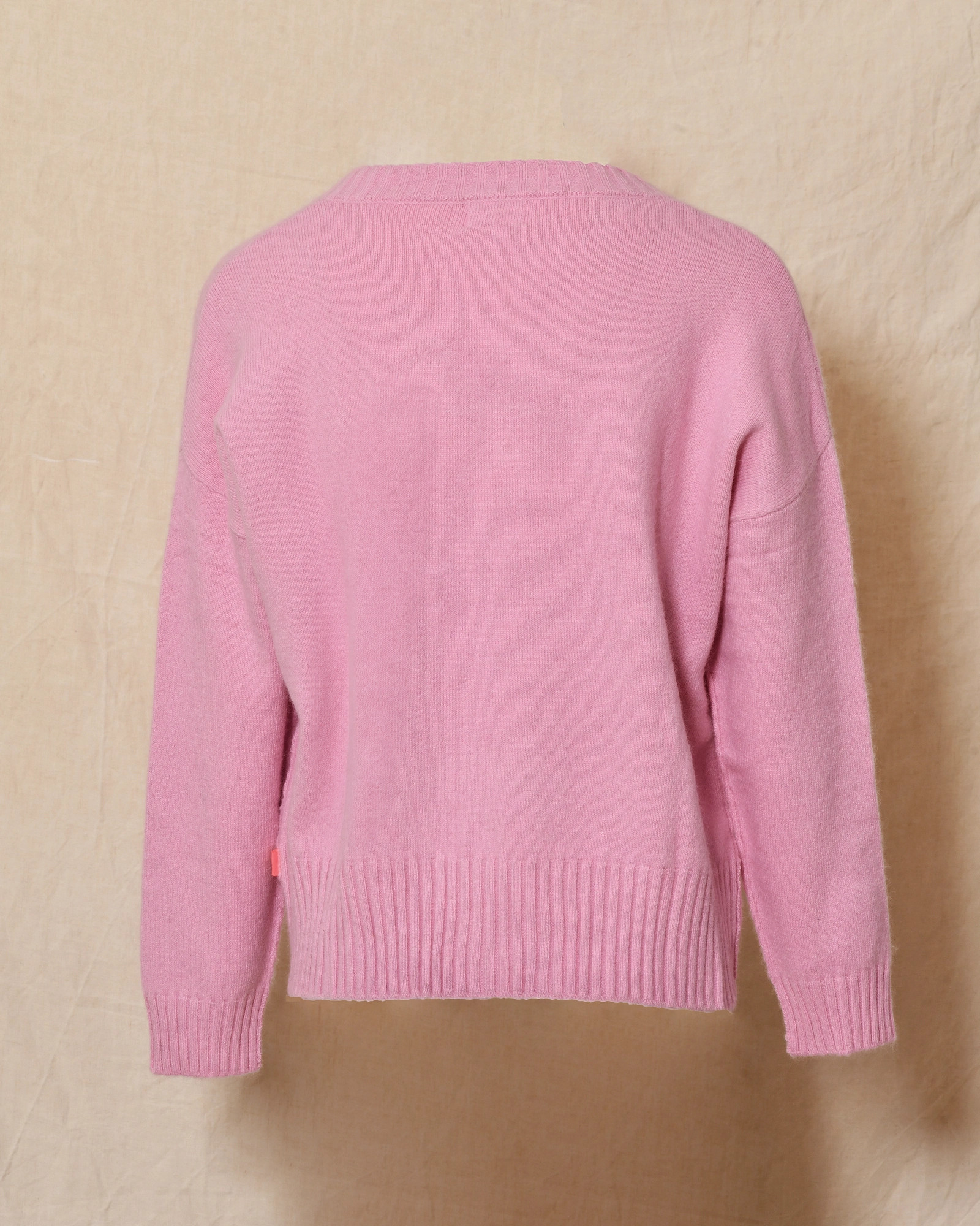 Pull en laine rose Ma Petite Capsule