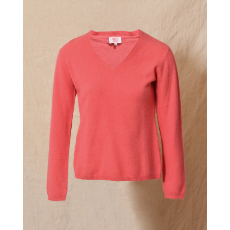 Pull en laine corail Ma Petite Capsule