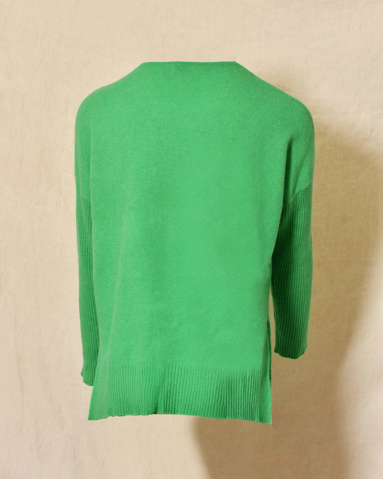 Pull en laine vert Ma Petite Capsule
