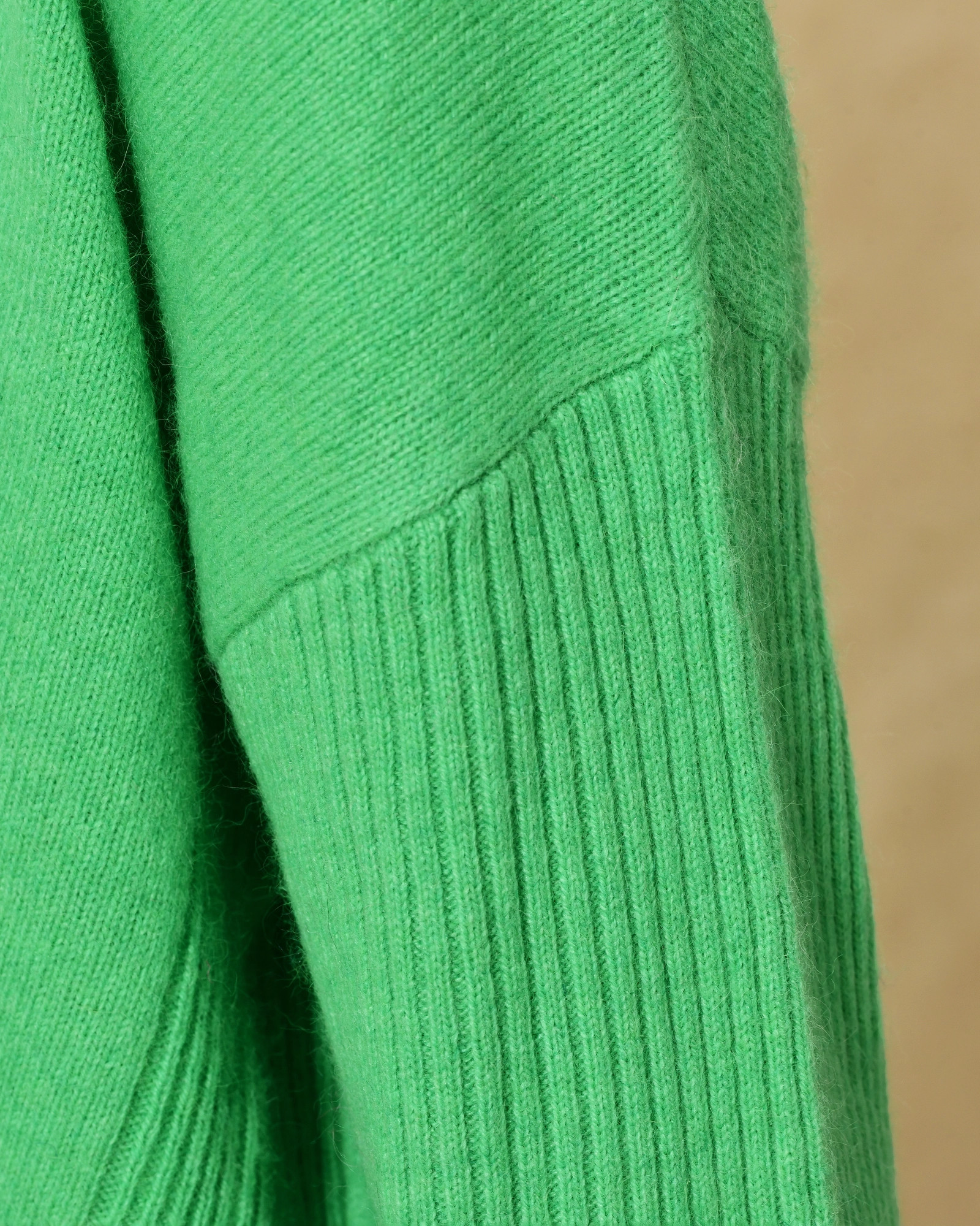 Pull en laine vert Ma Petite Capsule
