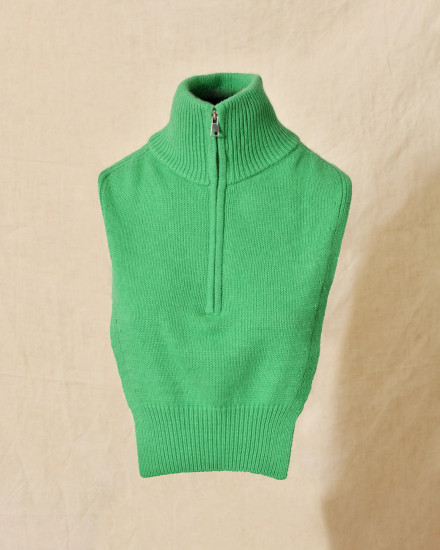 Col en laine vert Ma Petite Capsule