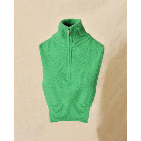 Col en laine vert Ma Petite Capsule