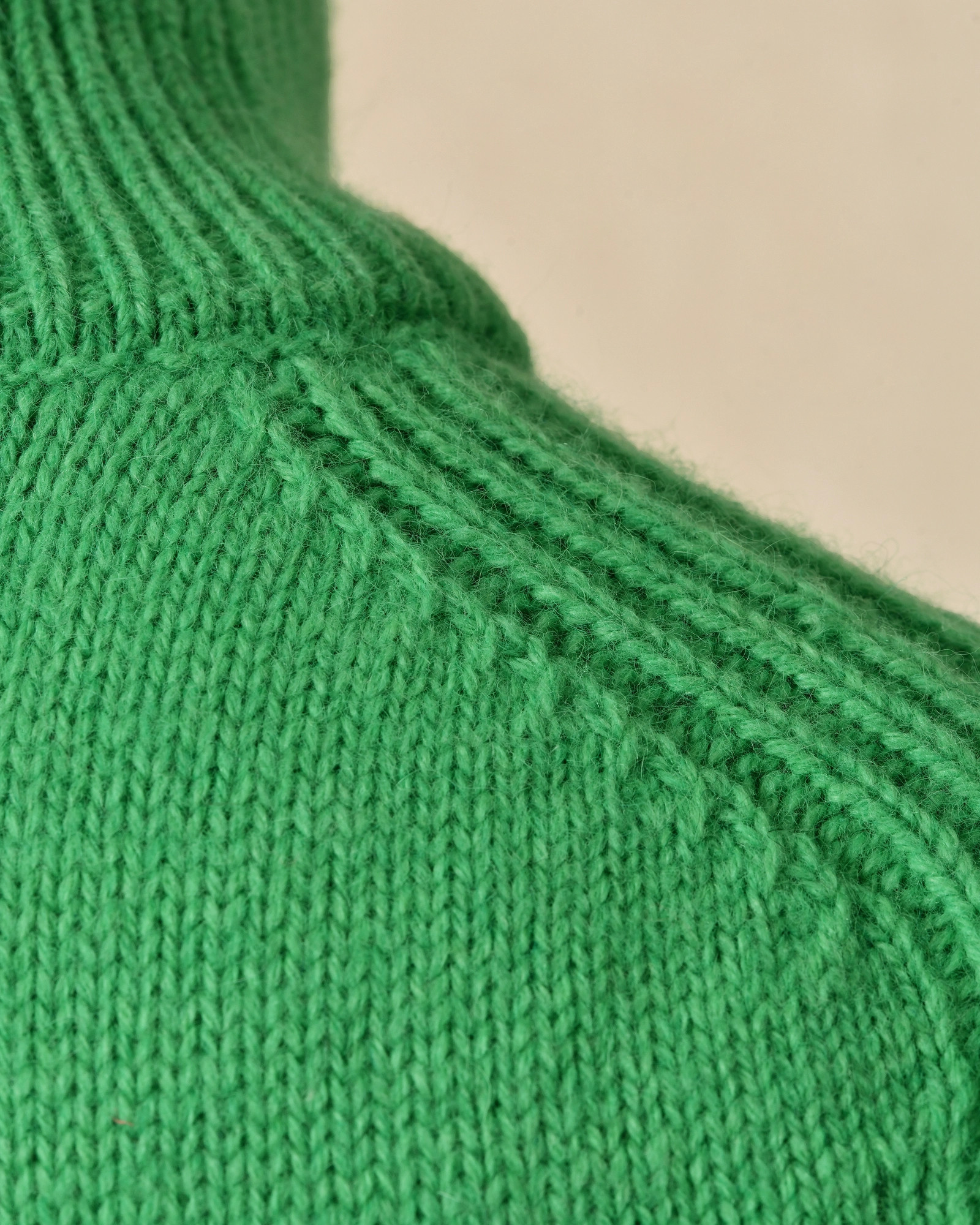 Col en laine vert Ma Petite Capsule