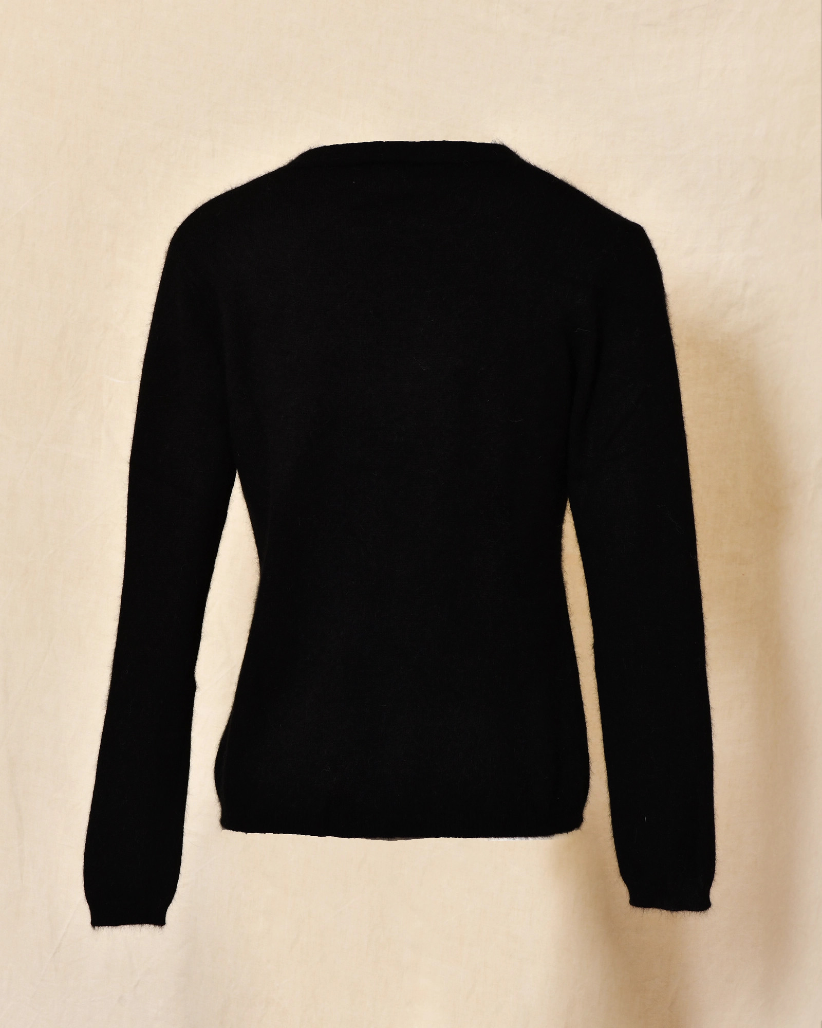 Pull en laine noir Ma Petite Capsule