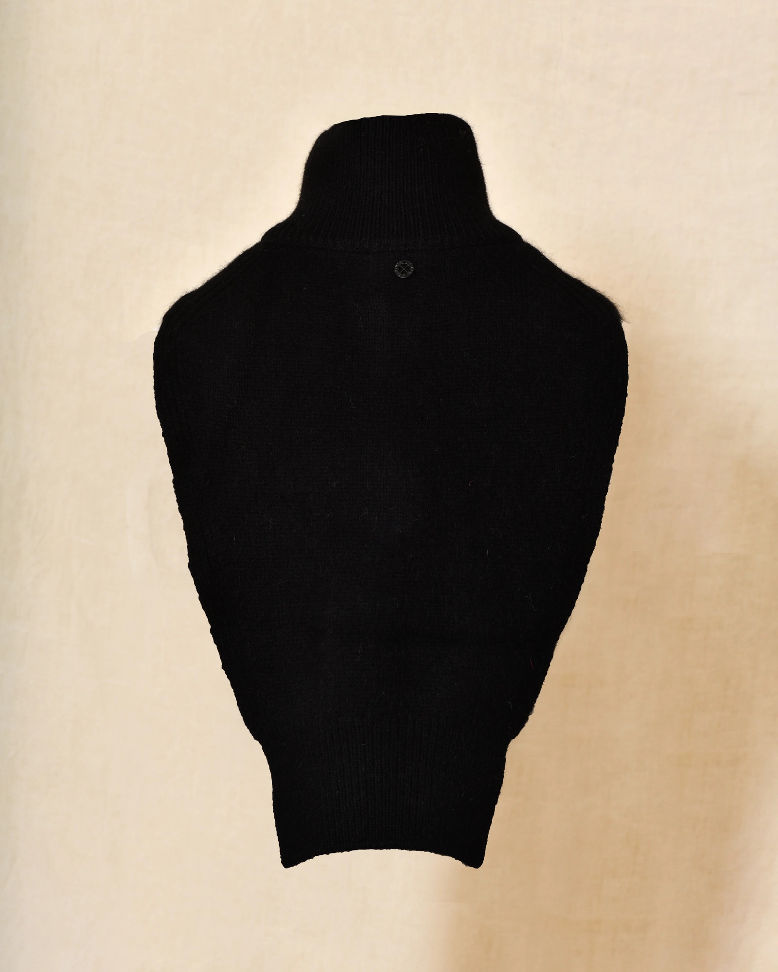 Col en laine noir Ma Petite Capsule