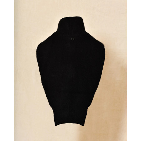 Col en laine noir Ma Petite Capsule