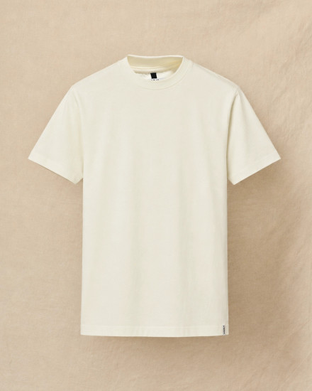 T-shirt en coton écru Over-D
