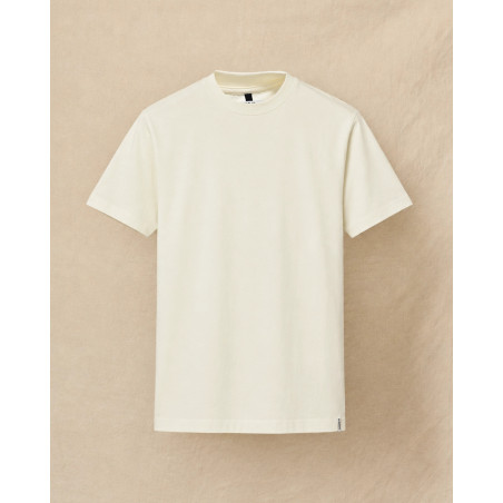 T-shirt en coton écru Over-D