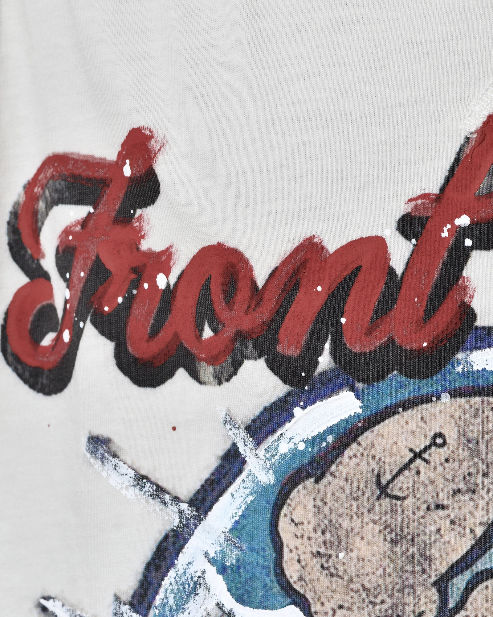 T-shirt écru imprimé "Popeye" Front Street