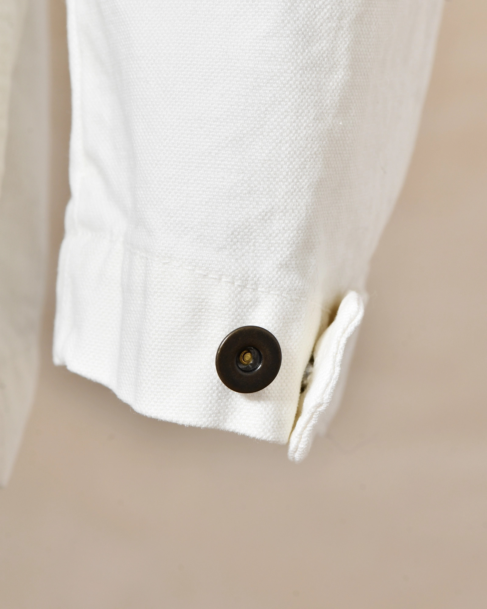 Veste saharienne écru quatre poches Telacruda