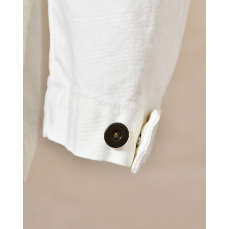 Veste saharienne écru quatre poches Telacruda