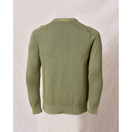 Pull en maille vert Over-D
